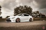 Lexus RC200t F-Sport on Vossen Wheels (ML-X3) 2018 года